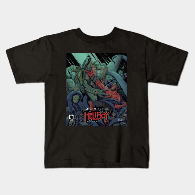 Hellboy Kids T-Shirt by Juniorilson